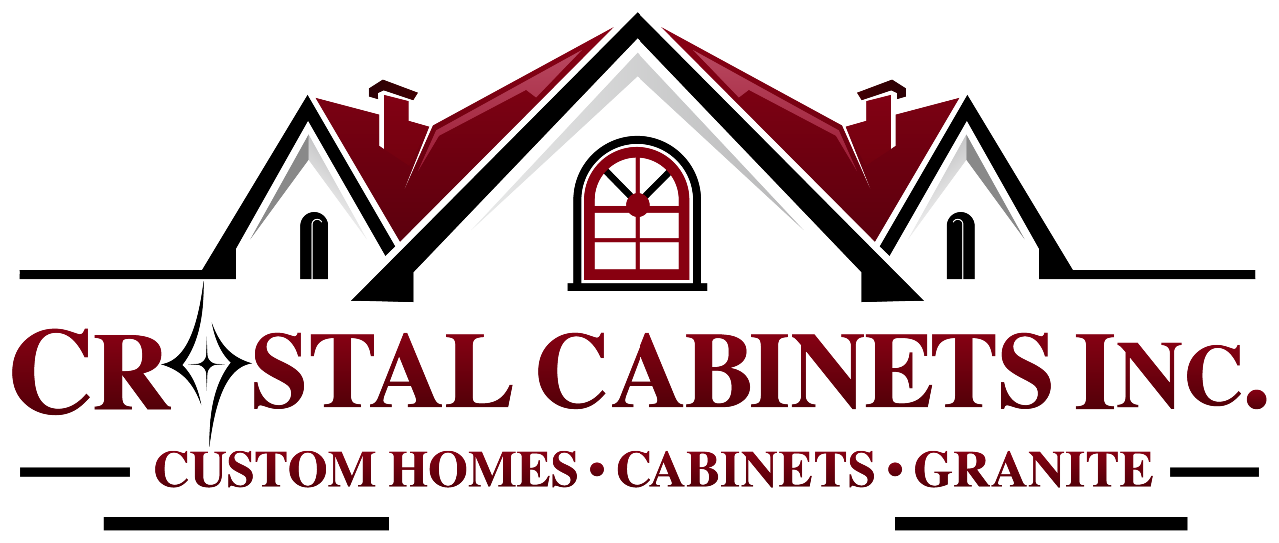 Crystal Cabinets Inc. – Custom Homes · Cabinets · Granite