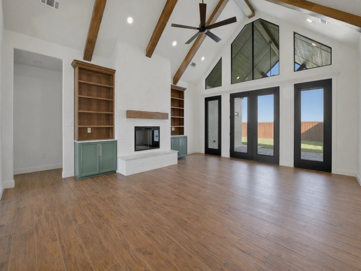 Custom home built by Crystal Cabinets Inc. in Midland TX